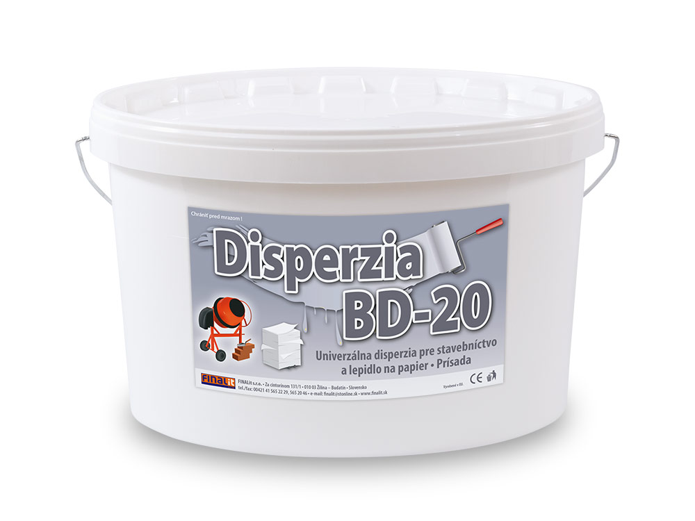 Univerzálna disperzia a lepidlo na papier BD-20